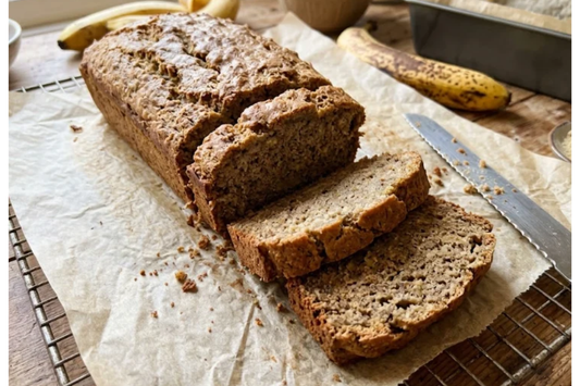 Banana Bread with Sea Moss Powder