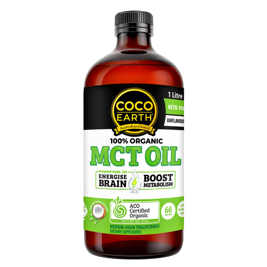 Certified Organic Coconut MCT Oil 1L