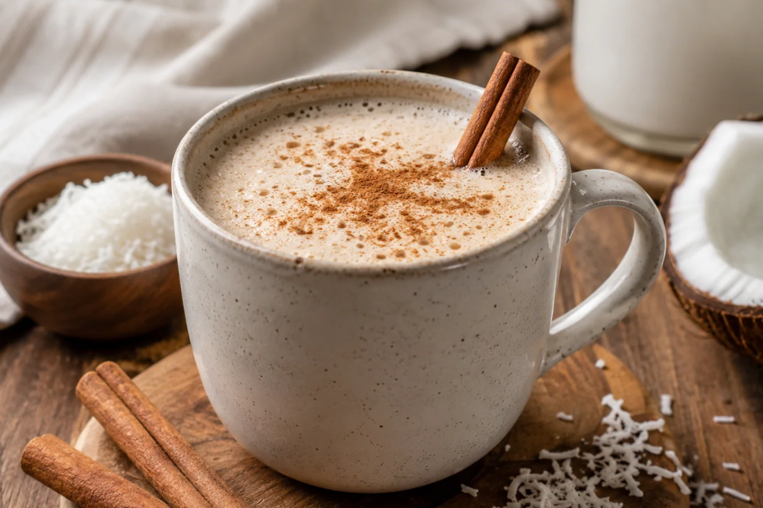 Coconut Cinnamon Brew with Coco Health Marine Collagen