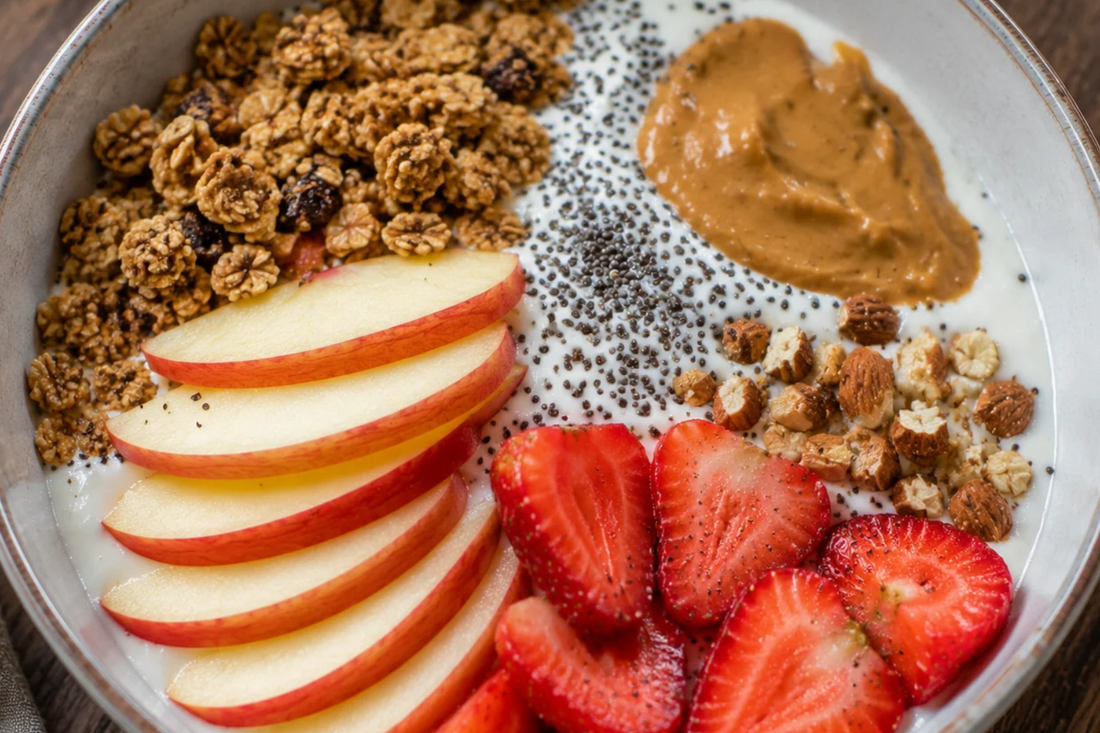 Evergreen ‘Skin loving’ Yoghurt Bowl with Coco Health Marine Collagen