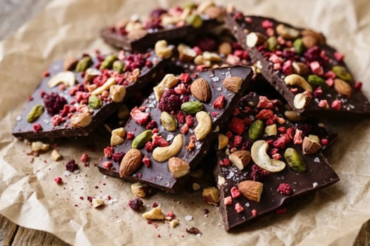 Sea Moss Chocolate Bark