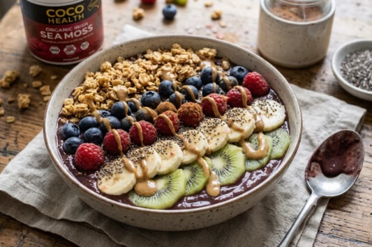 Sea Moss Acai Breakfast Bowl