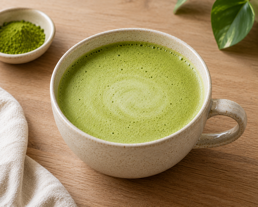 Everyday Matcha Latte with Coco Health Marine Collagen