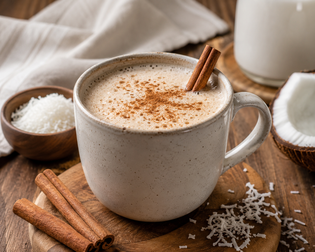 Coconut Cinnamon Brew with Coco Health Marine Collagen