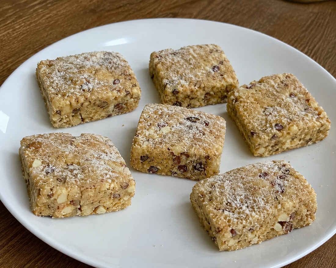 Nutty Butter Delight Bars with Coco Health Marine Collagen