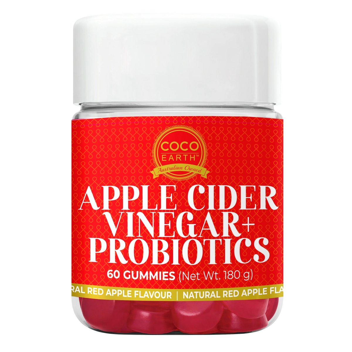 Apple Cider Vinegar Probiotics Gummies 60pk Coco Health apple-cider-vinegar-probiotics-gummies-60pk-coco-health