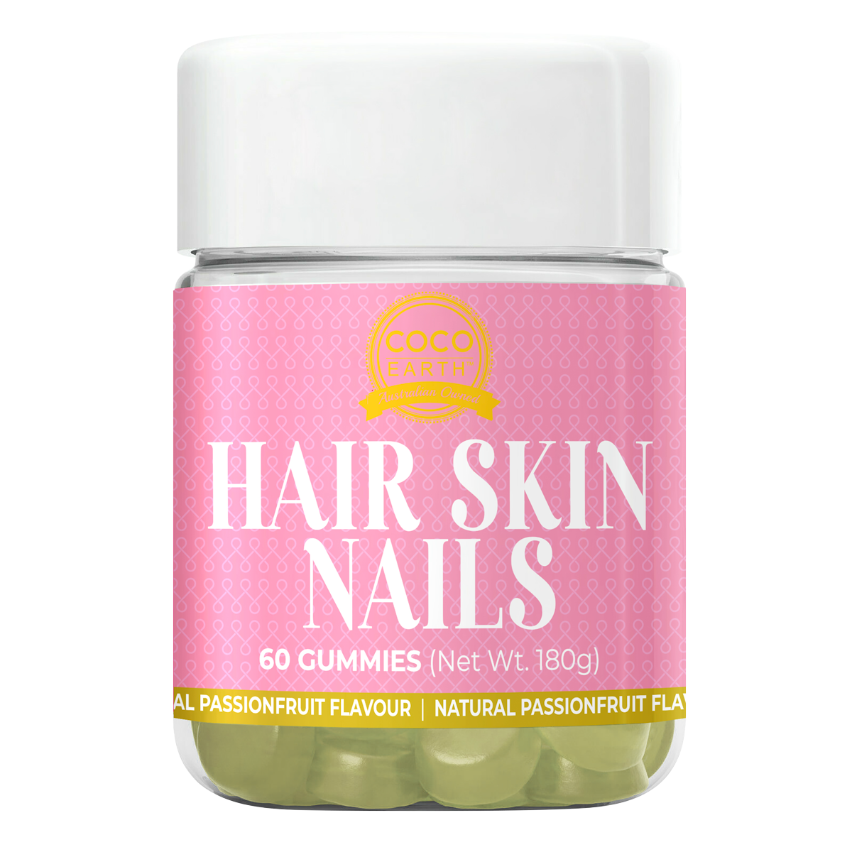 coco health gummies hair skin nails 60pk