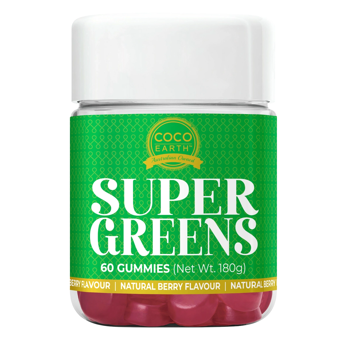 coco health gummies super greens 60pk