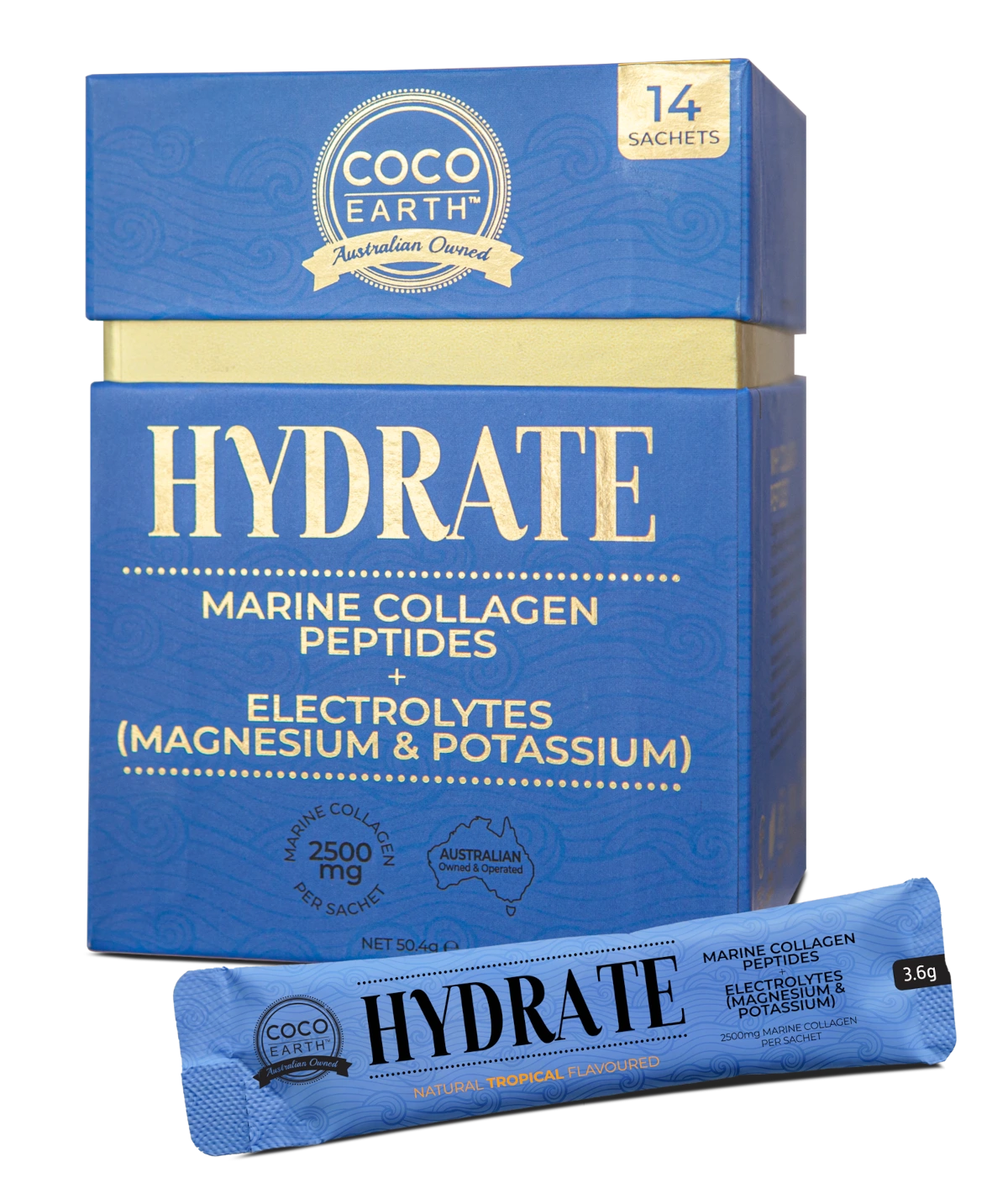 coco health hydrate marine collagen 14pk