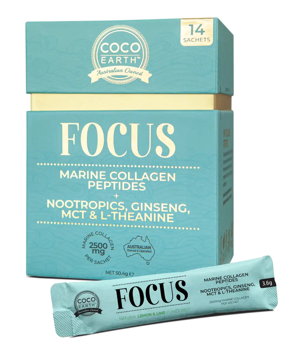 coco health marine collagen sachet focus 14pk