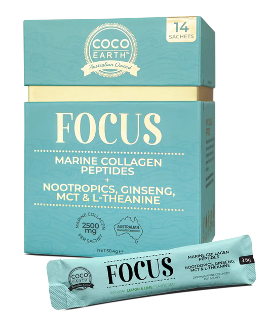 coco health marine collagen sachet focus 14pk