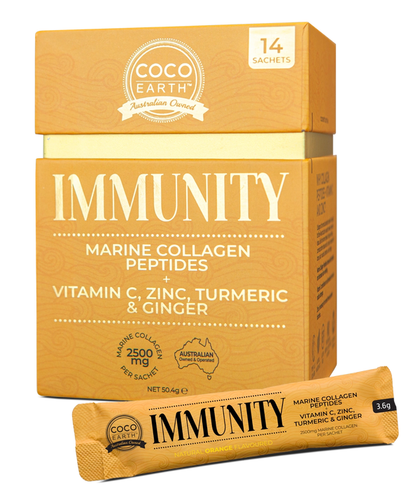 coco health marine collagen sachet immunity 14pk