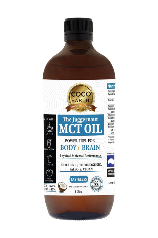 coco health nootropics juggernaut mct oil 1L