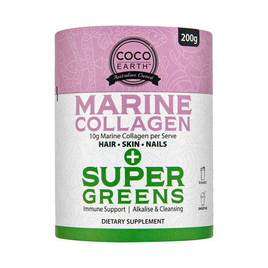 marine collagen hsn super green 200g